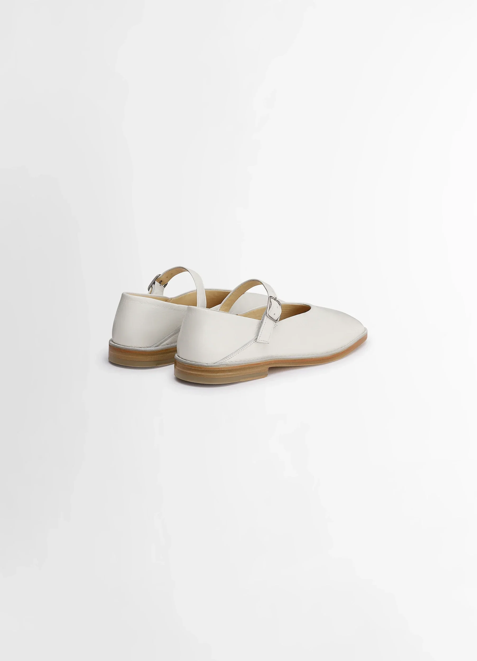 BALLERINA SHOES IN LEATHER - Image 4