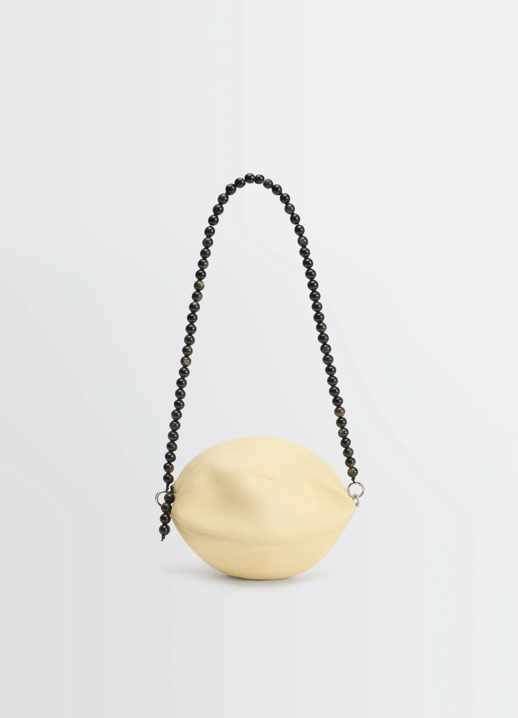 BALLOON POUCH IN LEATHER