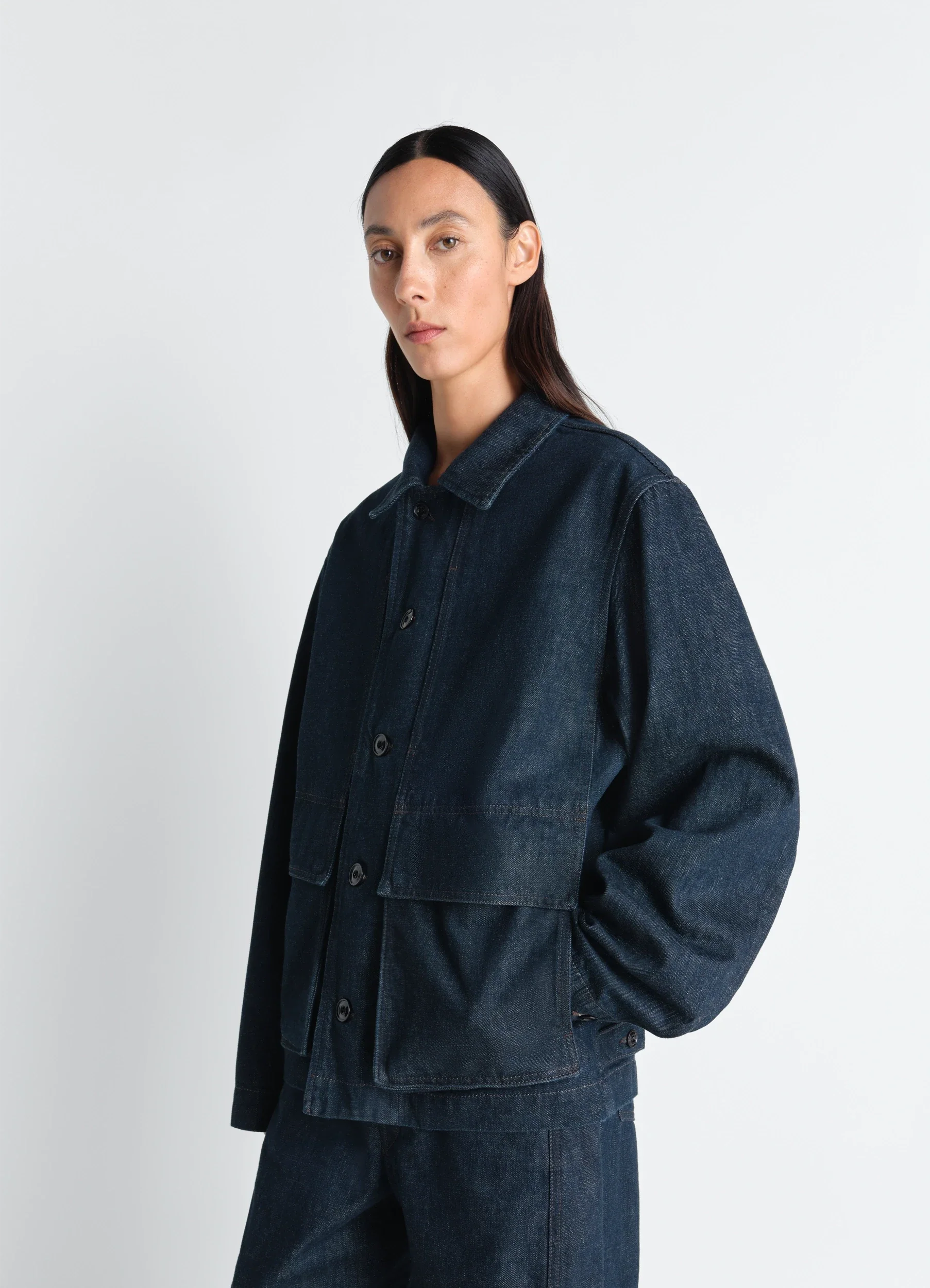 BOXY JACKET IN DENIM - Image 3