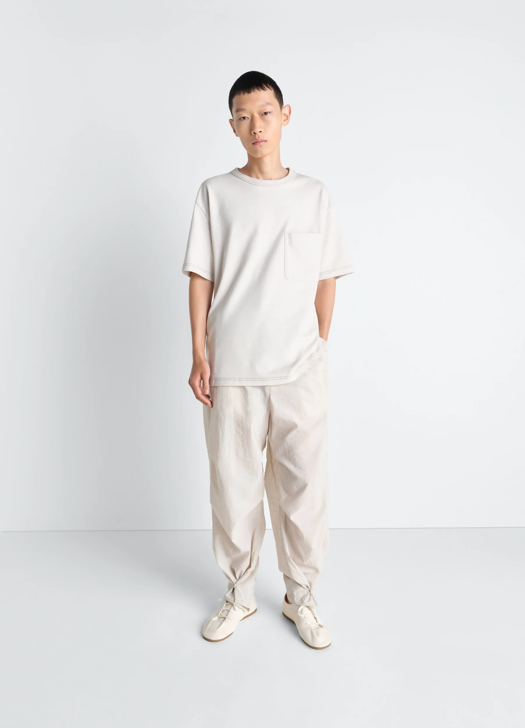 BOXY SHORT SLEEVE T-SHIRT IN JERSEY - Image 2