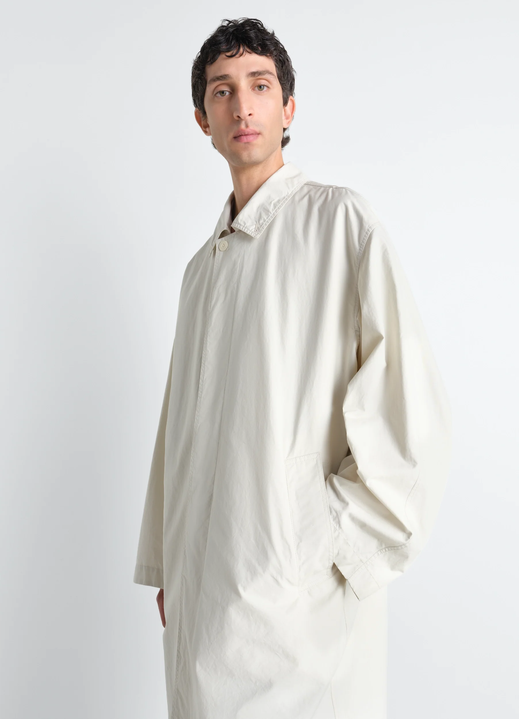 CAR COAT IN VENTILEĀ® COTTON - Image 3