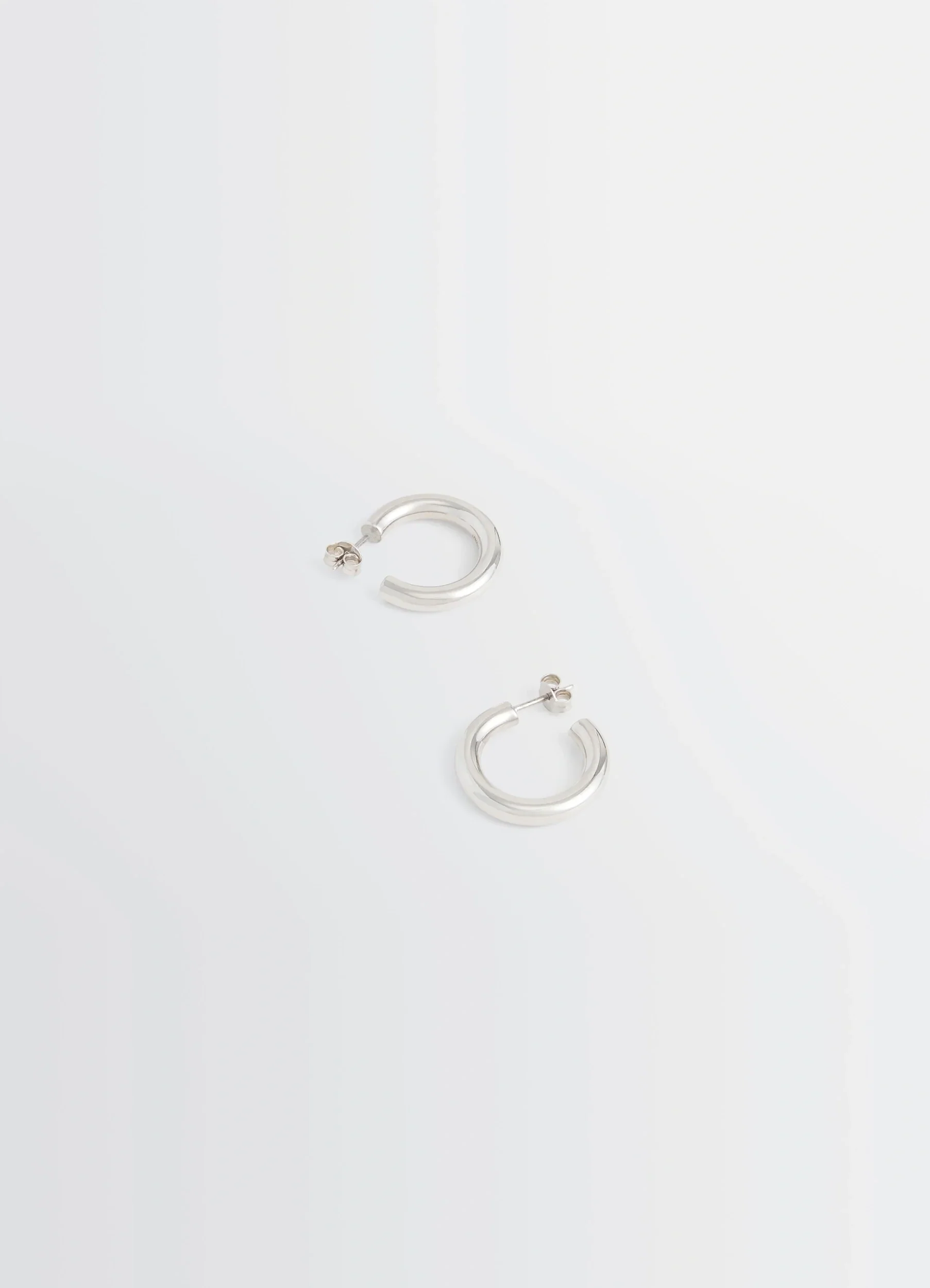 CLASSIC HOOPS S IN SILVER - Image 3