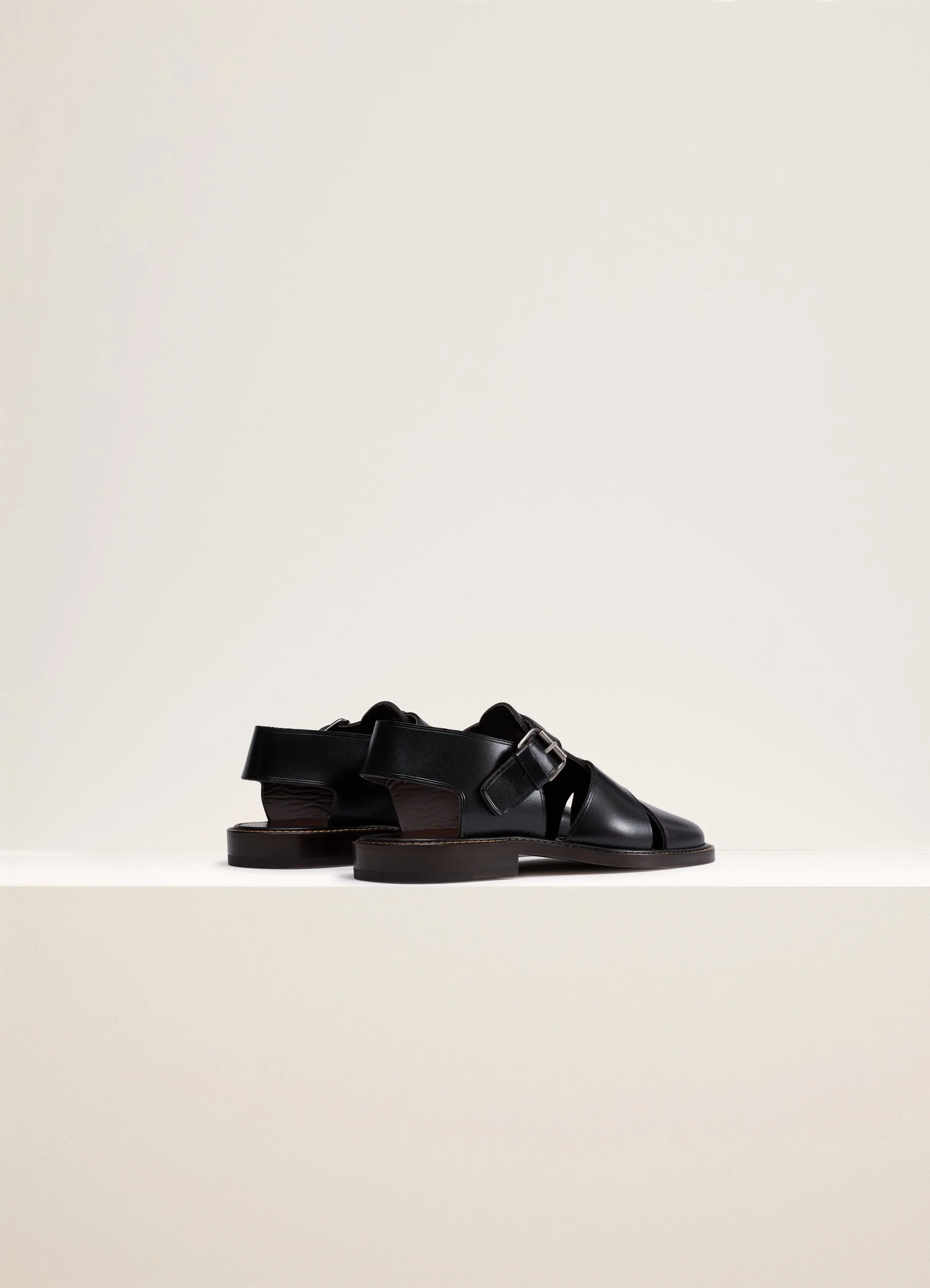 FISHERMAN SANDALS IN LEATHER - Image 3