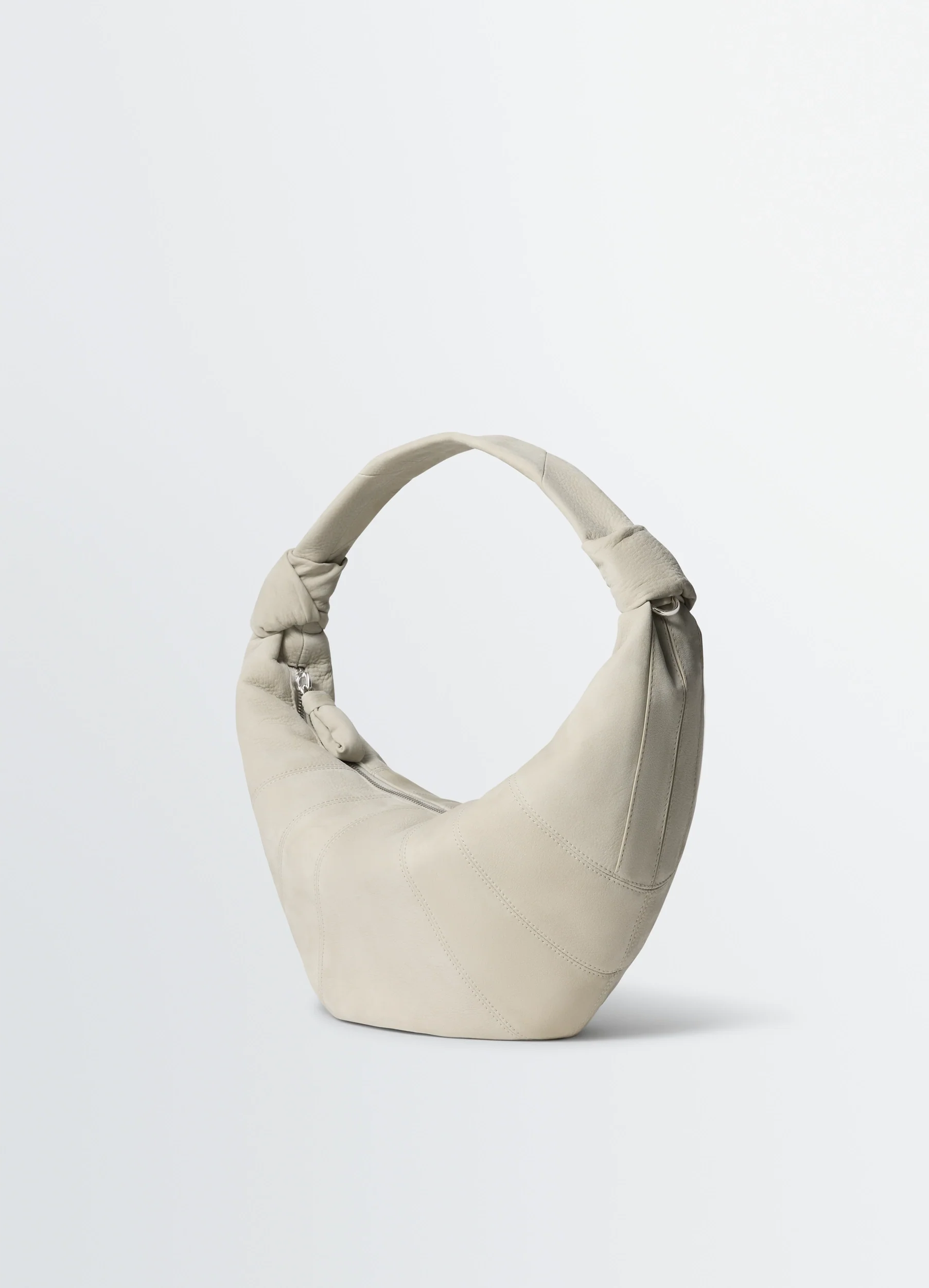 FORTUNE CROISSANT BAG IN NUBUCK LEATHER - Image 3