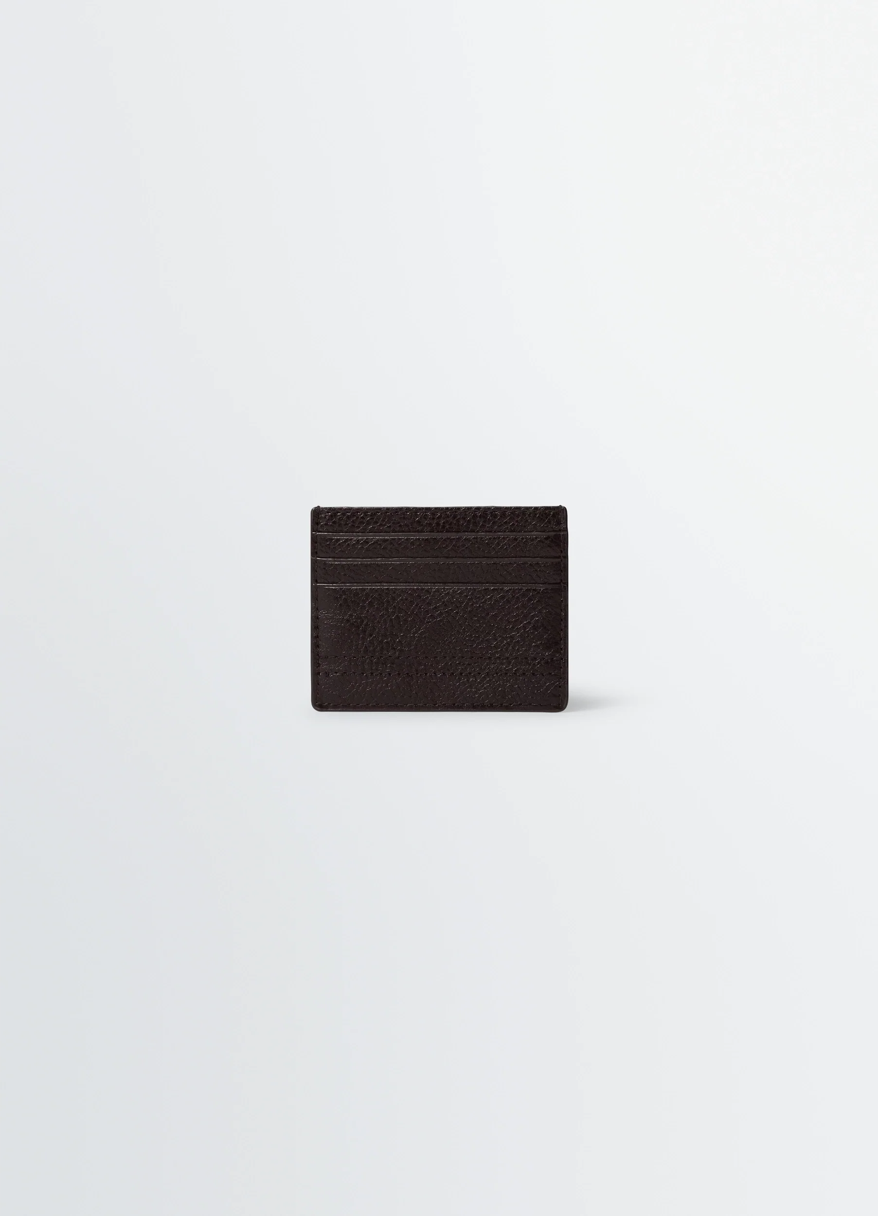 GEAR CARD HOLDER IN LEATHER