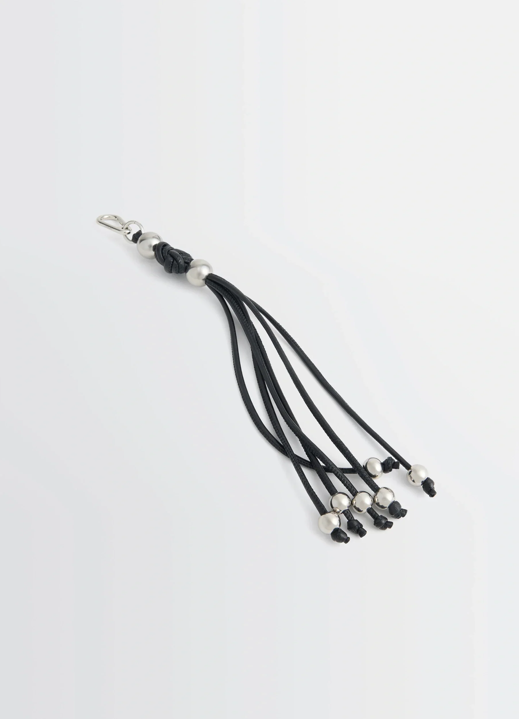 INFINITE LOVE KNOT KEY RING IN LEATHER - Image 3