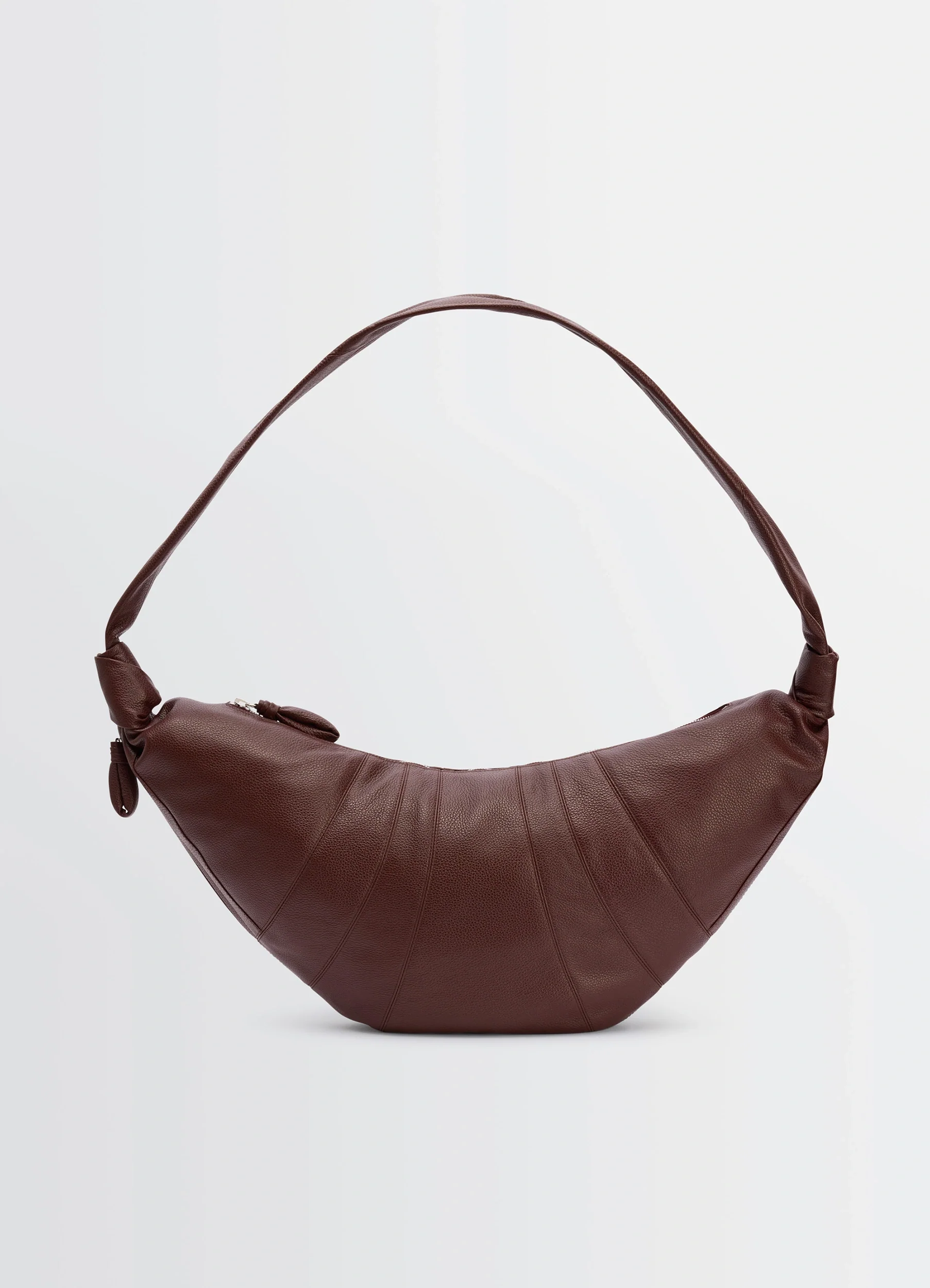 LARGE CROISSANT BAG IN LEATHER