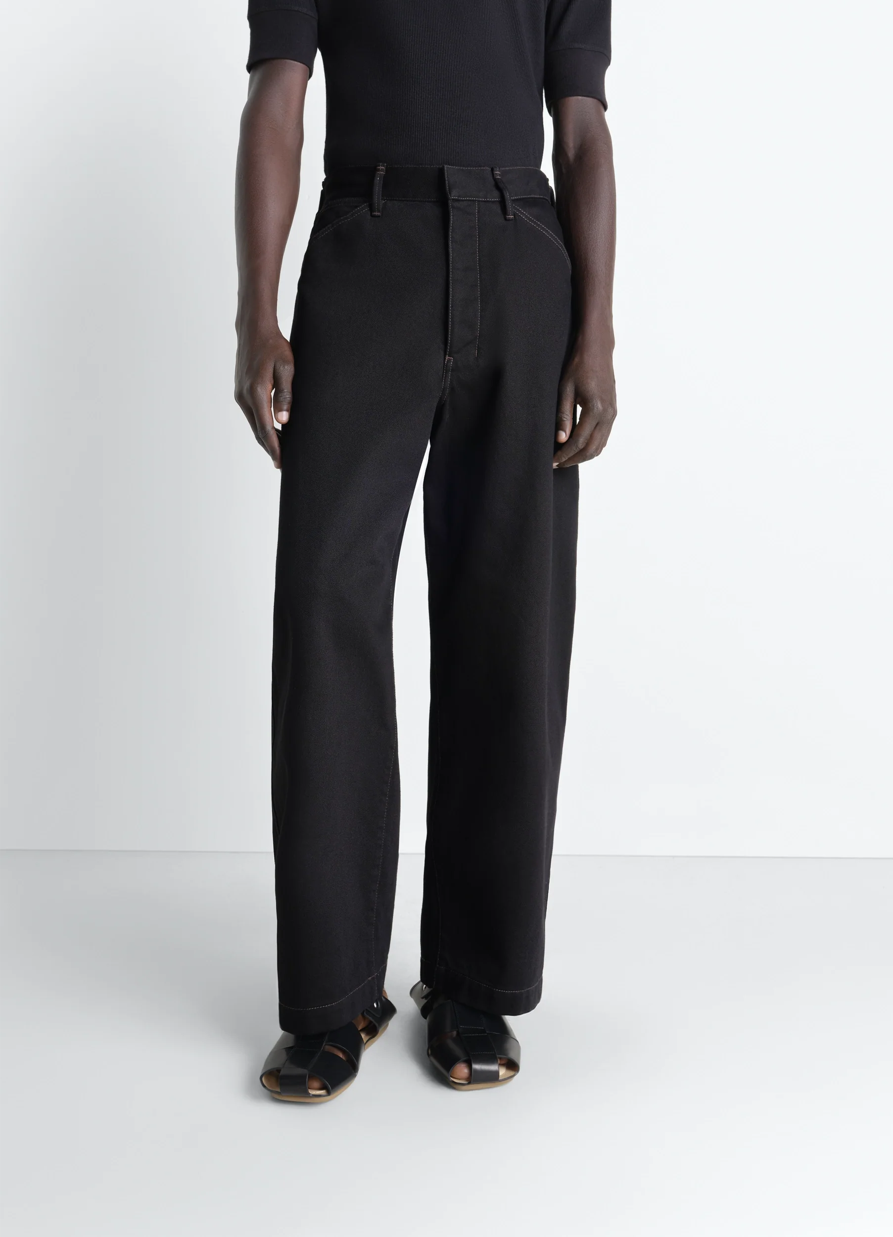MAXI WORKWEAR PANTS IN DENIM - Image 2