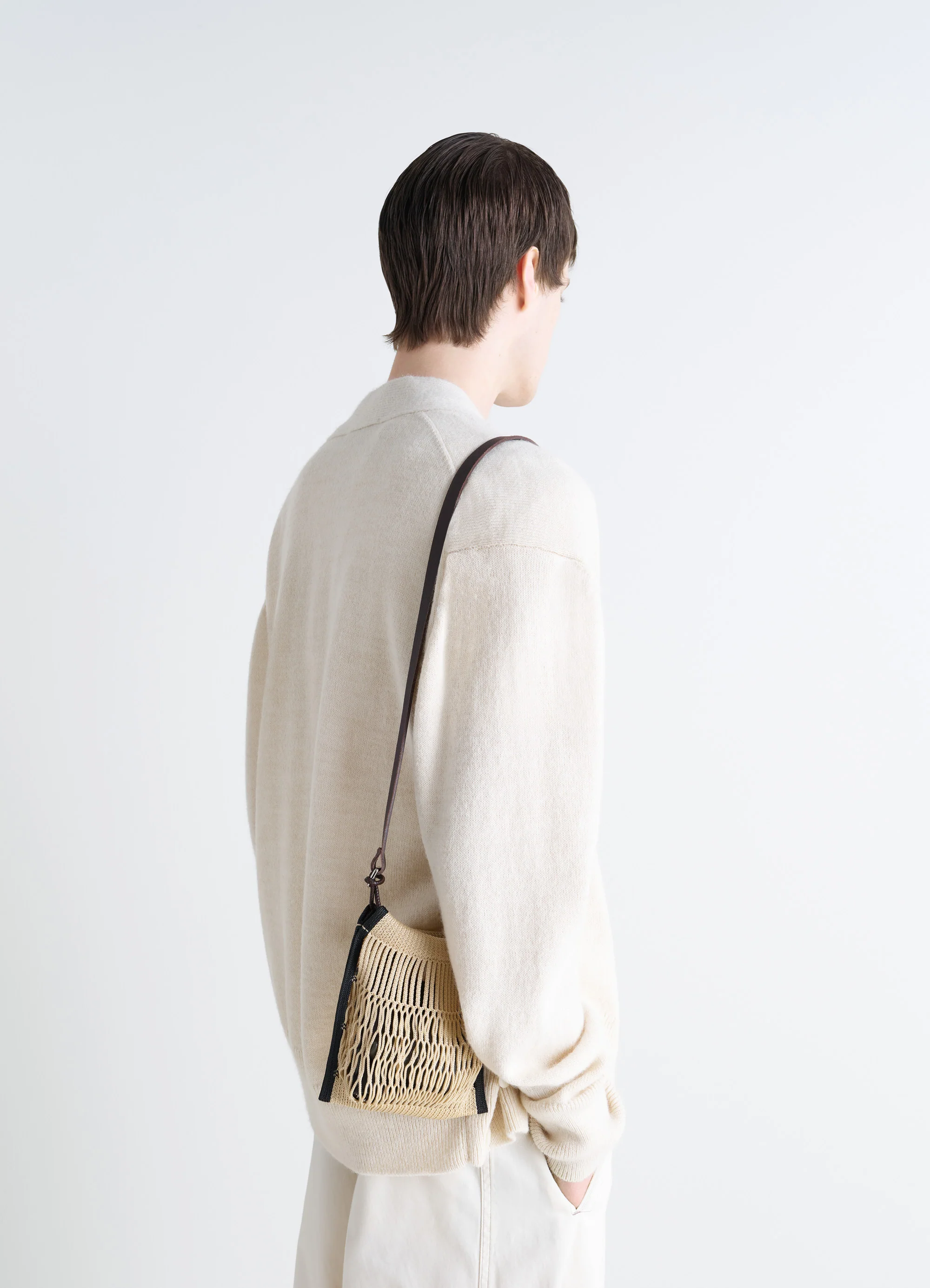MINI CROSSBODY FILT NET BAG - Image 2