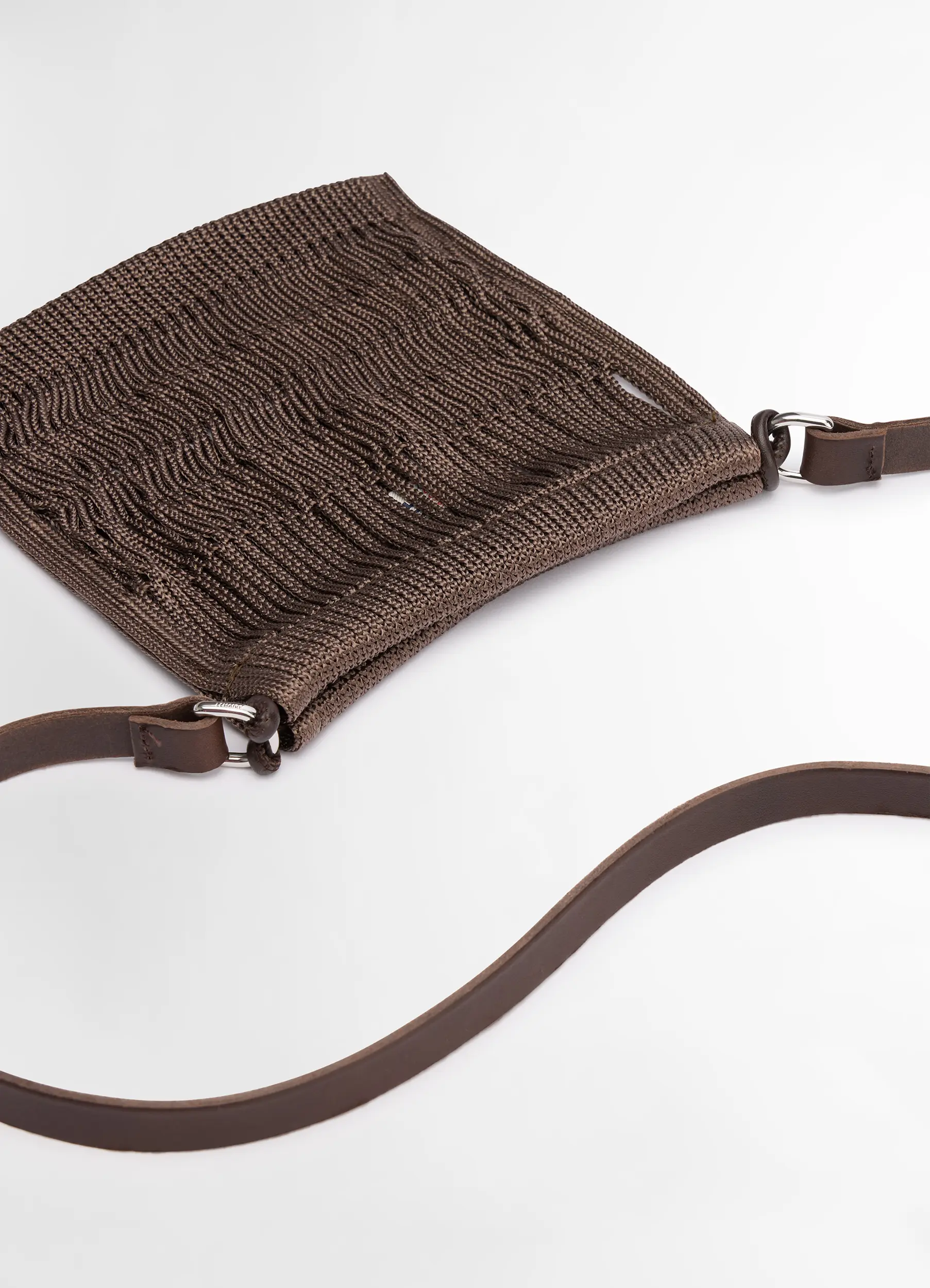 MINI CROSSBODY FILT NET BAG - Image 3