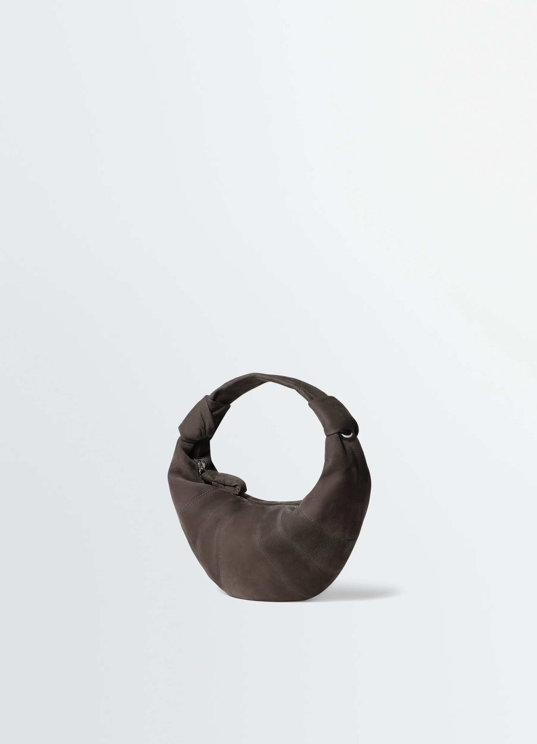 MINI FORTUNE CROISSANT BAG IN NUBUCK LEATHER - Image 3