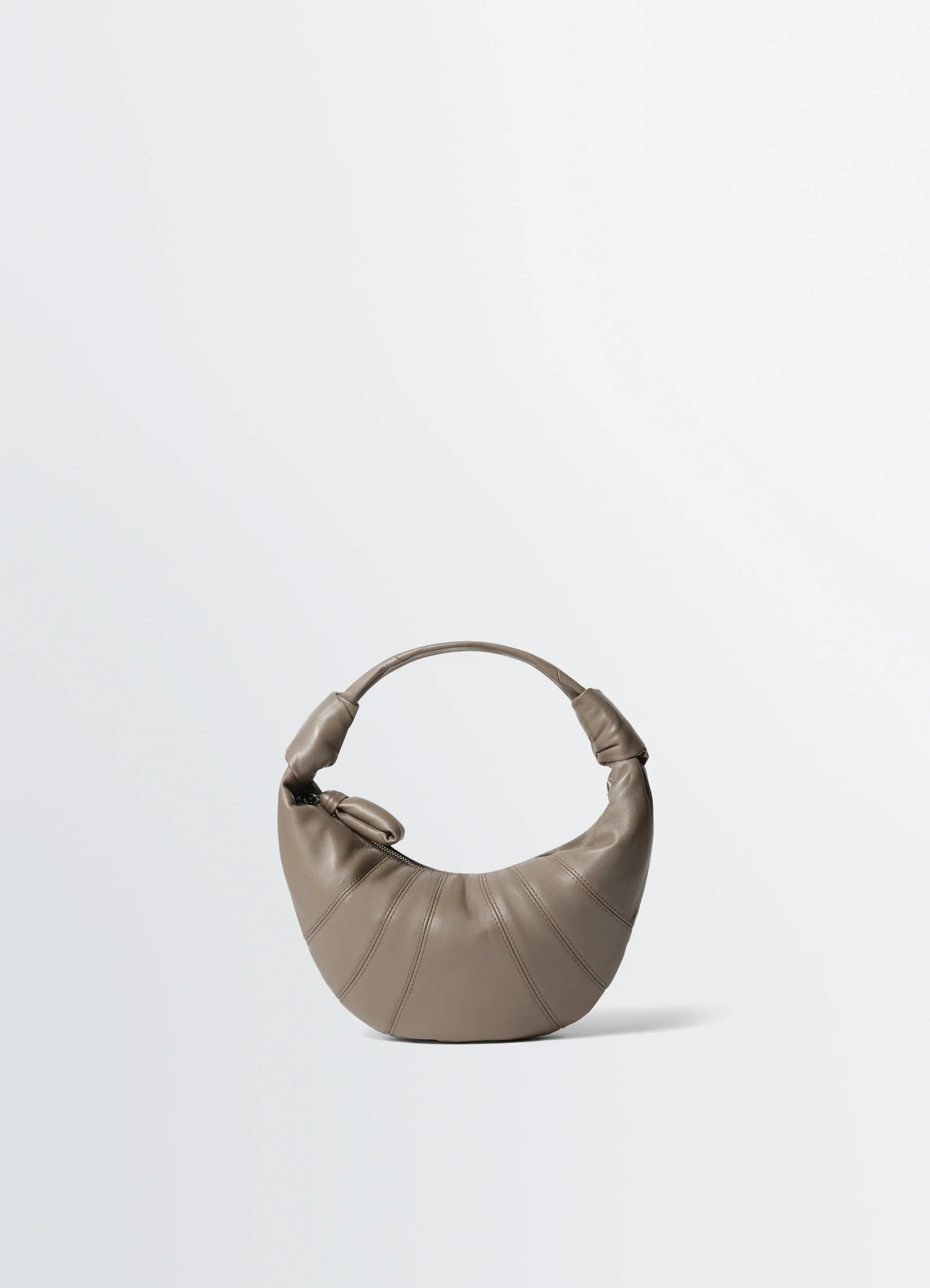 MINI FORTUNE CROISSANT BAG IN LEATHER