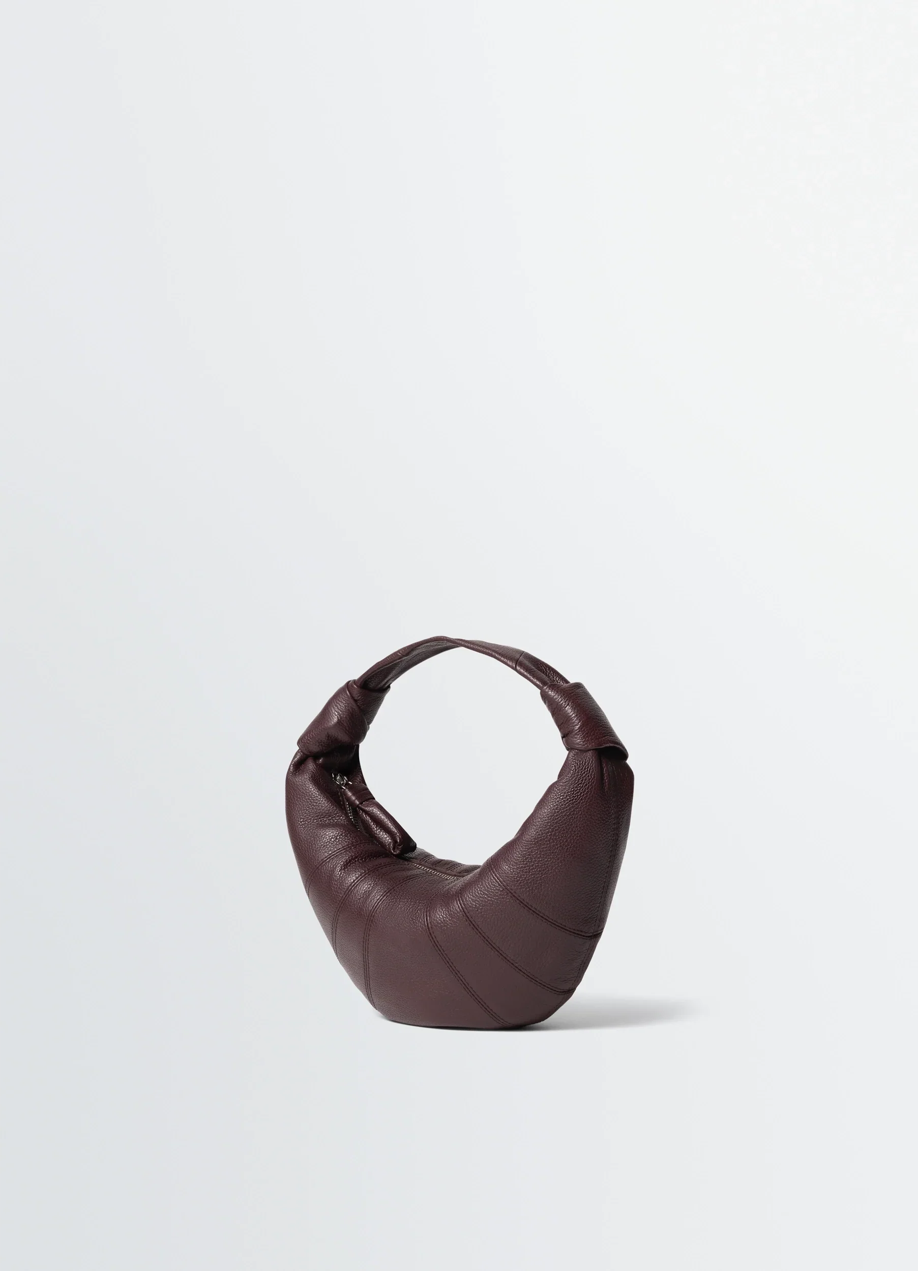MINI FORTUNE CROISSANT BAG IN LEATHER - Image 3
