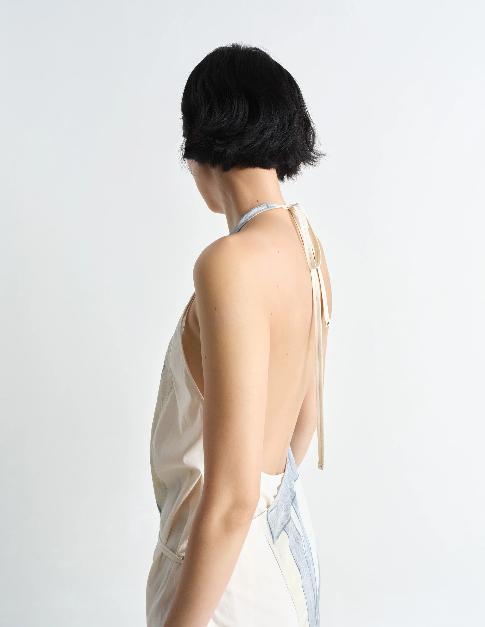 PHILIPPE WEISBECKER APRON DRESS IN VISCOSE - Image 4