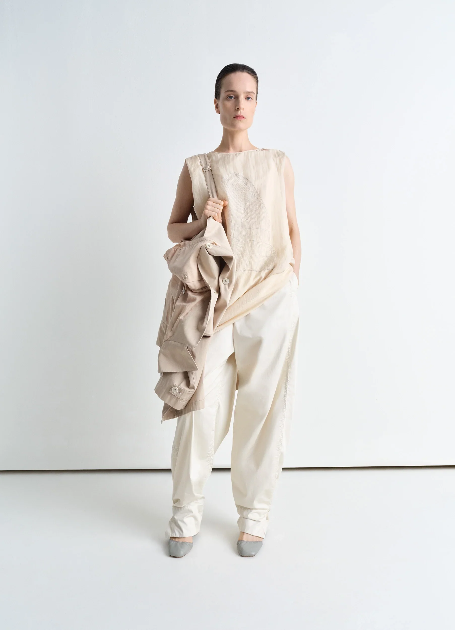 PHILIPPE WEISBECKER DOUBLE LAYER TOP - Image 4