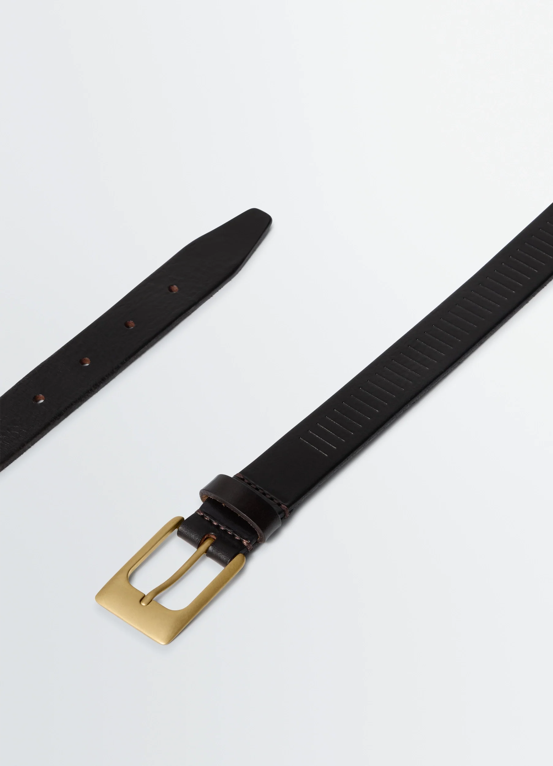 RAIL BELT 25 MM IN LEATHER - Image 5