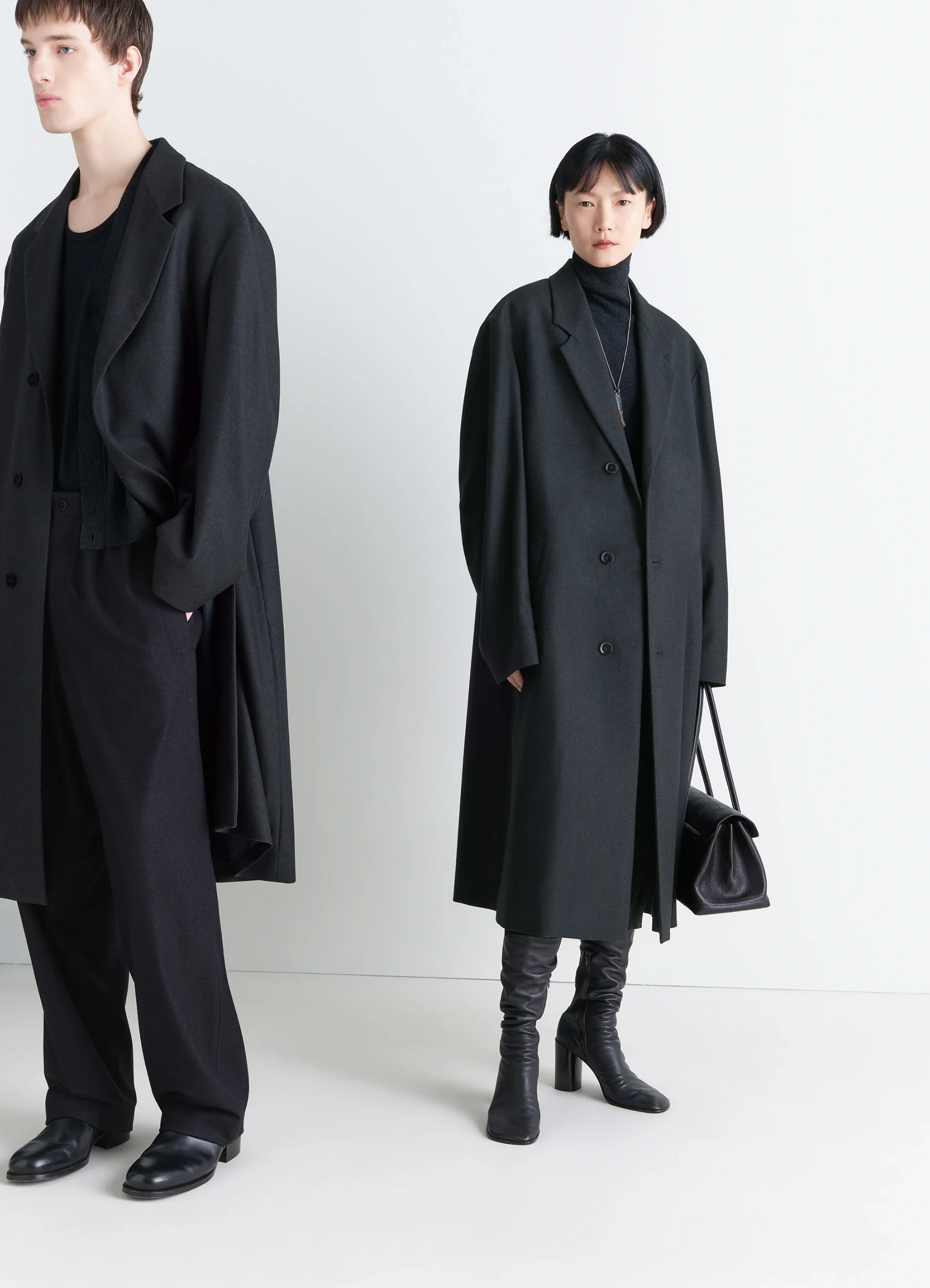 SOFT CHESTERFIELD COAT IN CASHMERE