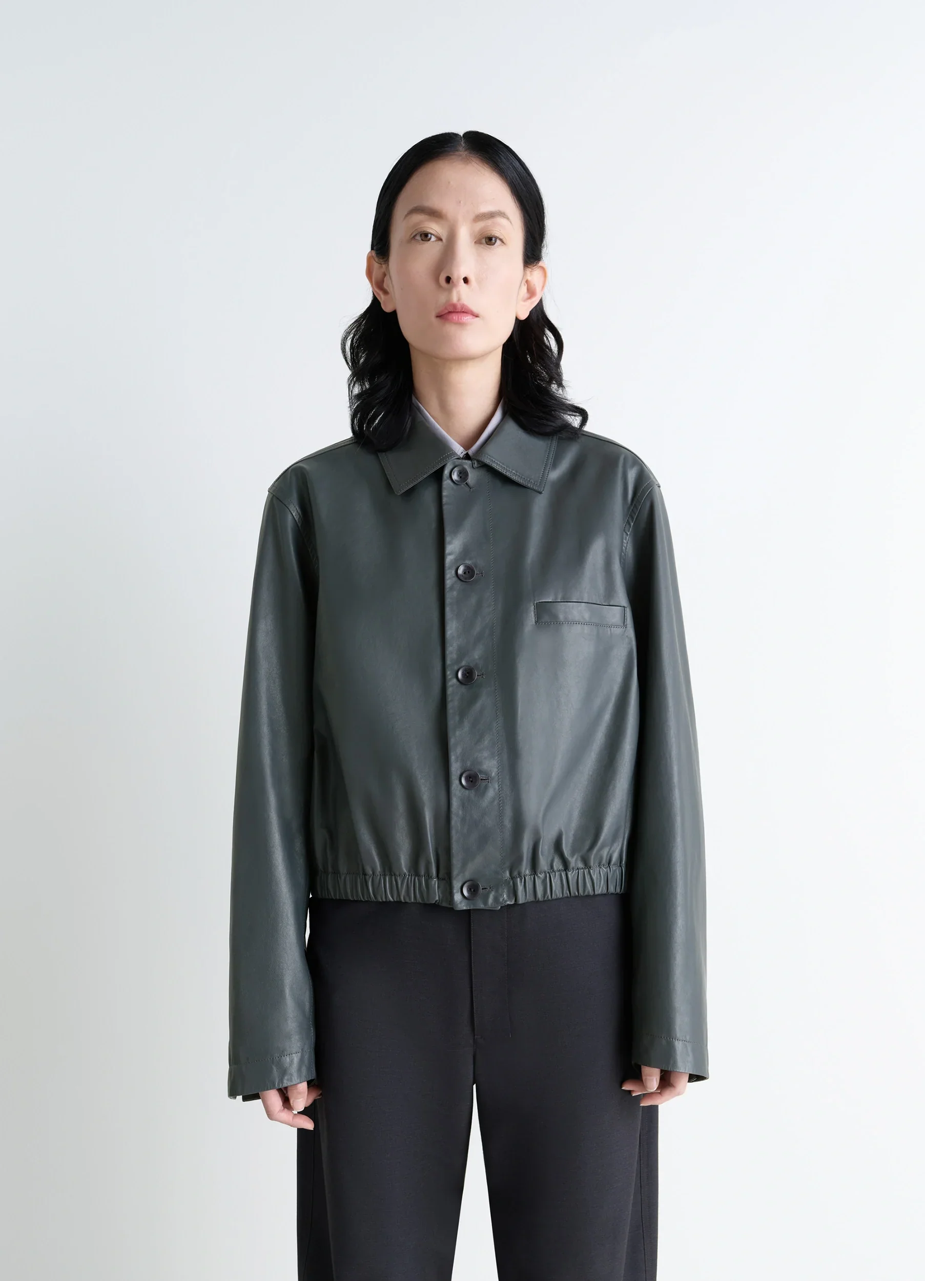 SOFT LEATHER BLOUSON