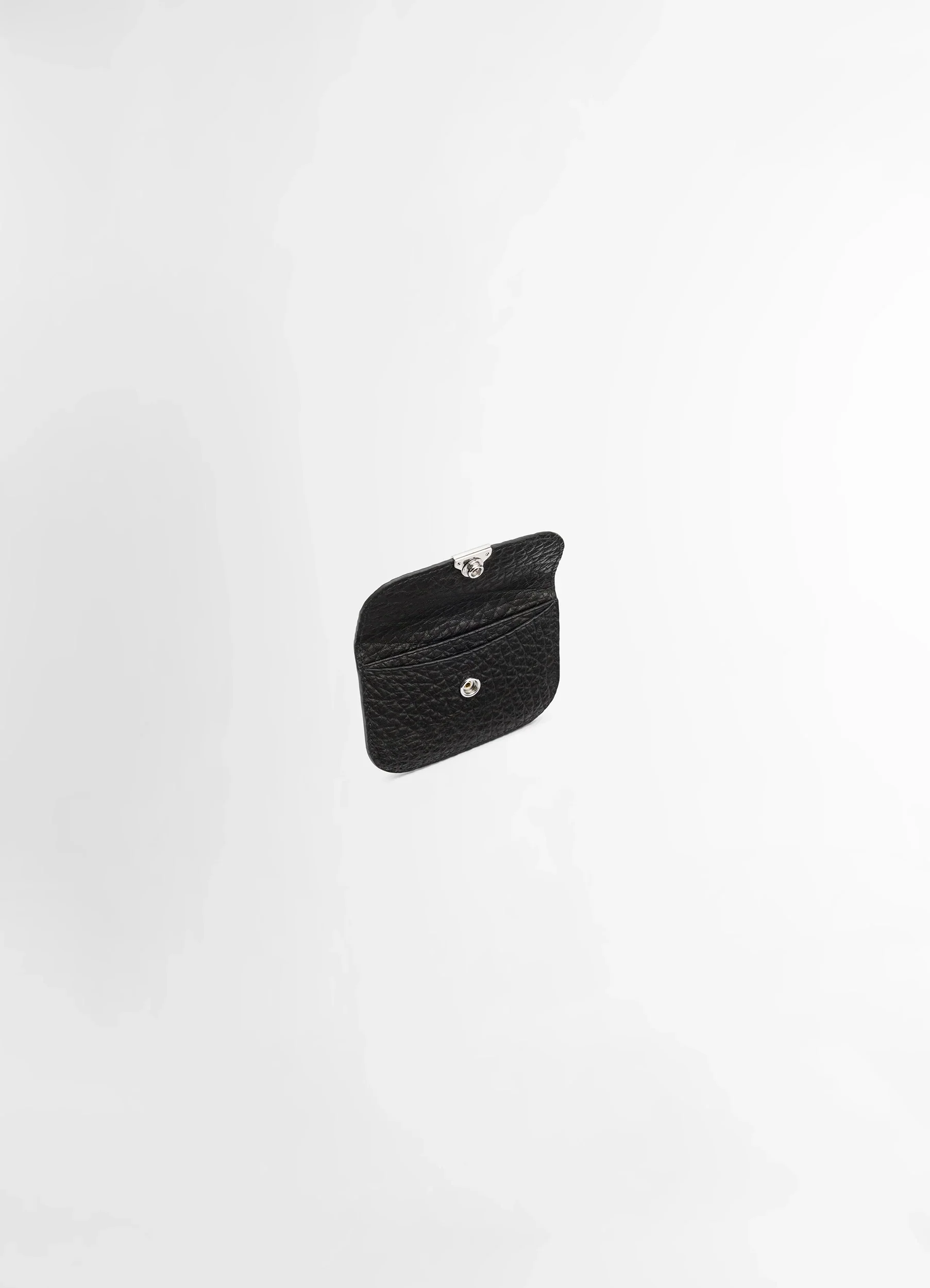 SOFT TAB CARD HOLDER IN LEATHER - Image 3
