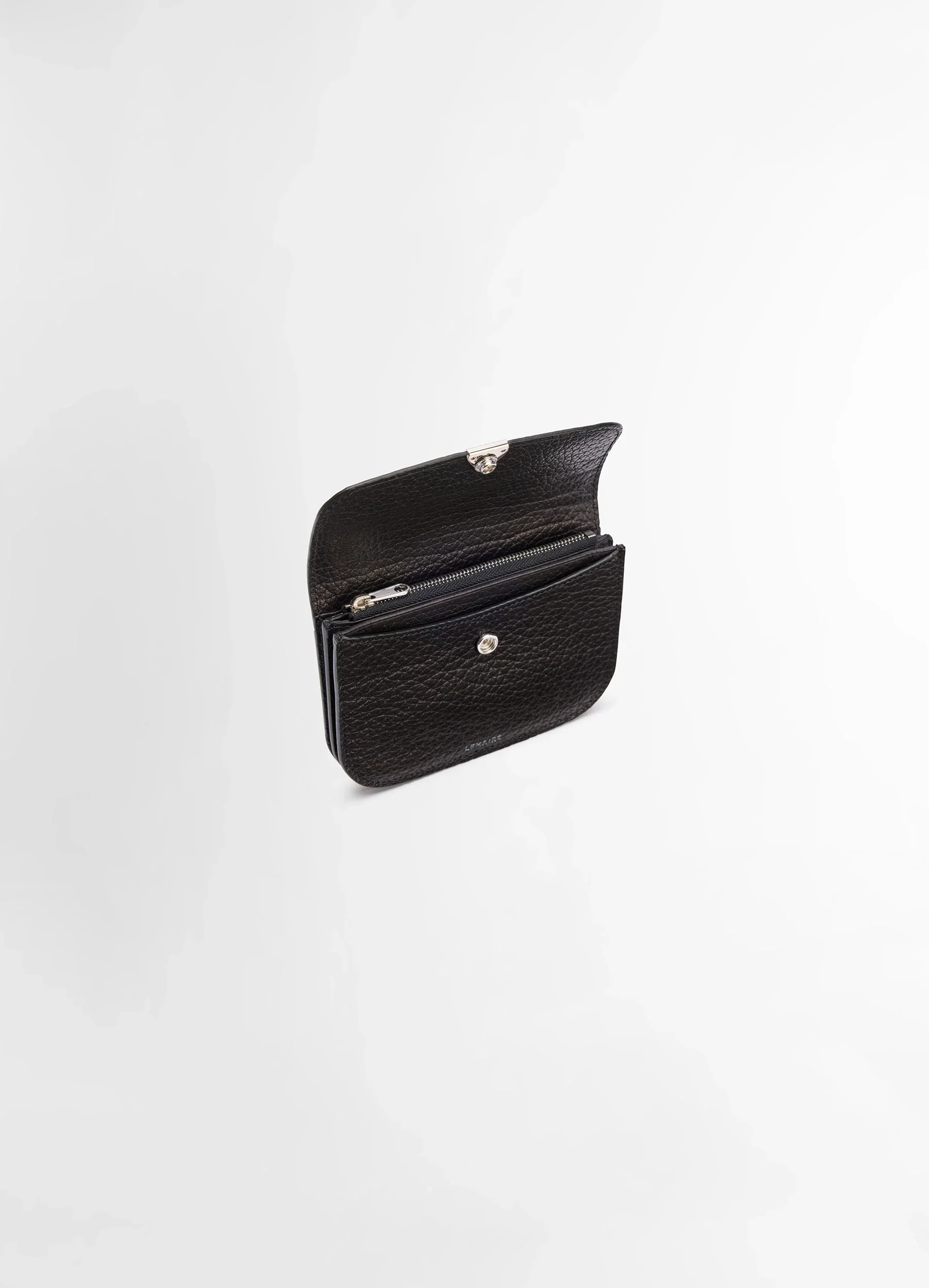 SOFT TAB WALLET IN LEATHER - Image 3
