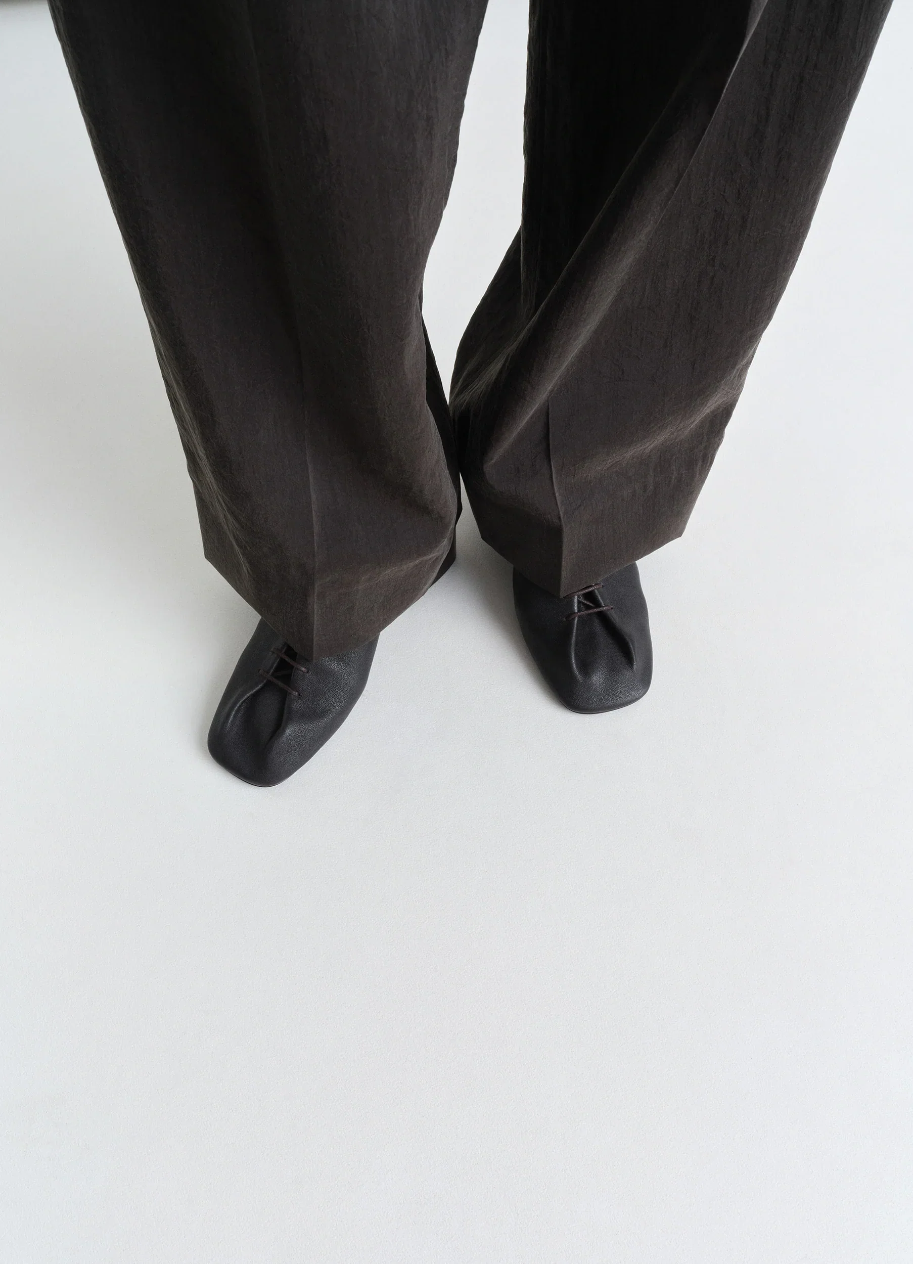 SOURIS CLASSIC DERBIES 55MM HEEL IN LEATHER - Image 2