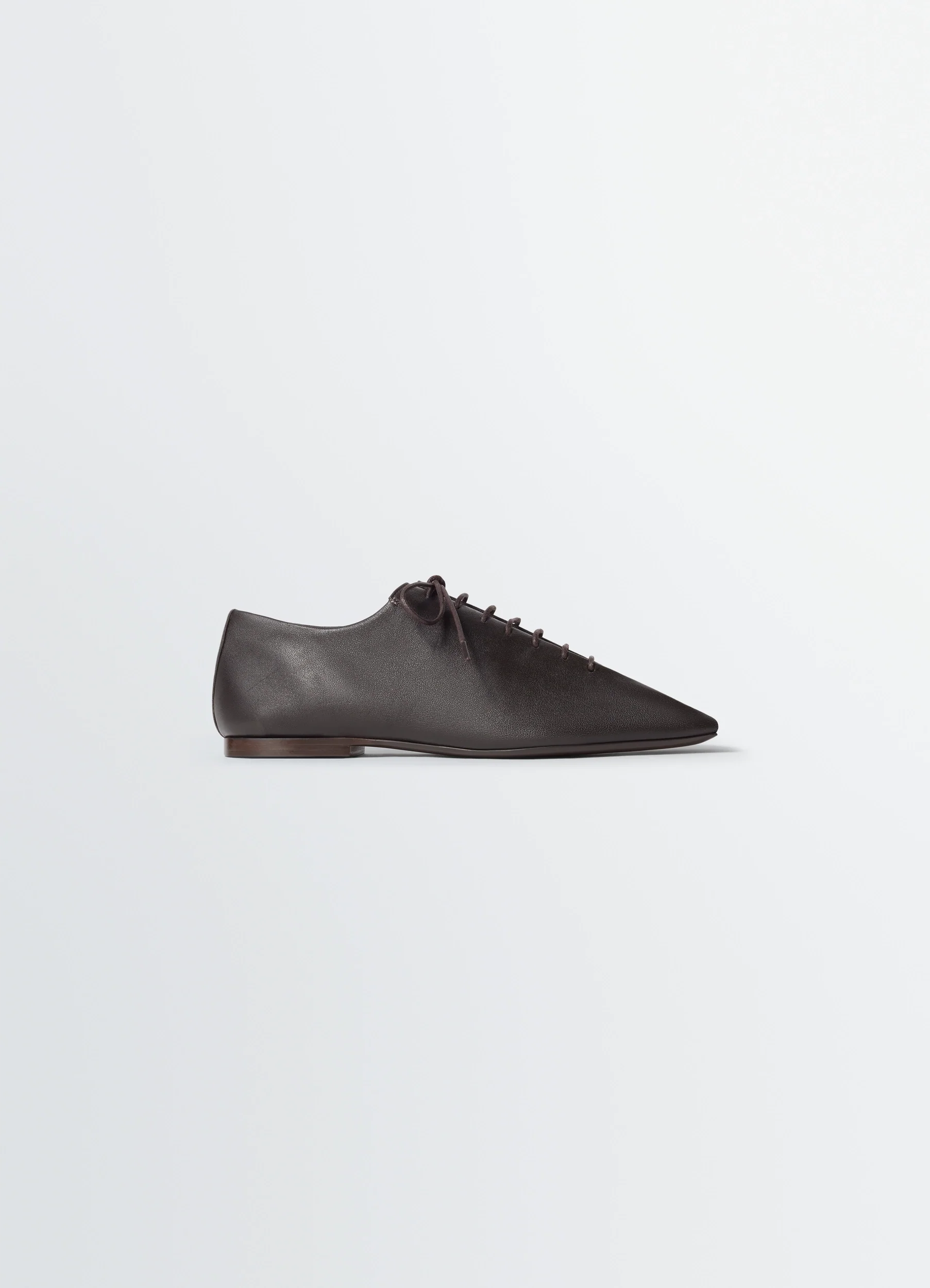 SOURIS FLAT CLASSIC DERBIES IN LEATHER