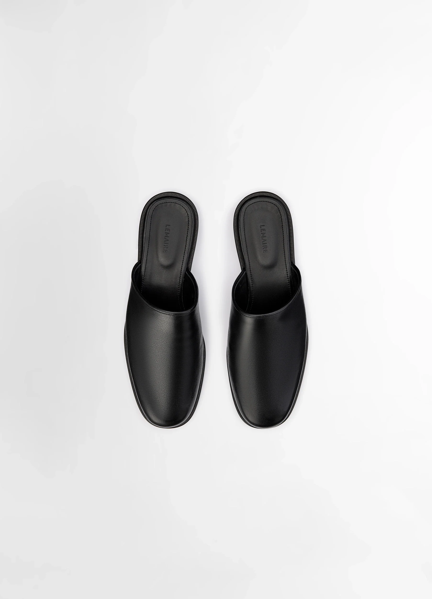 SQUARE MULE IN LEATHER - Image 4