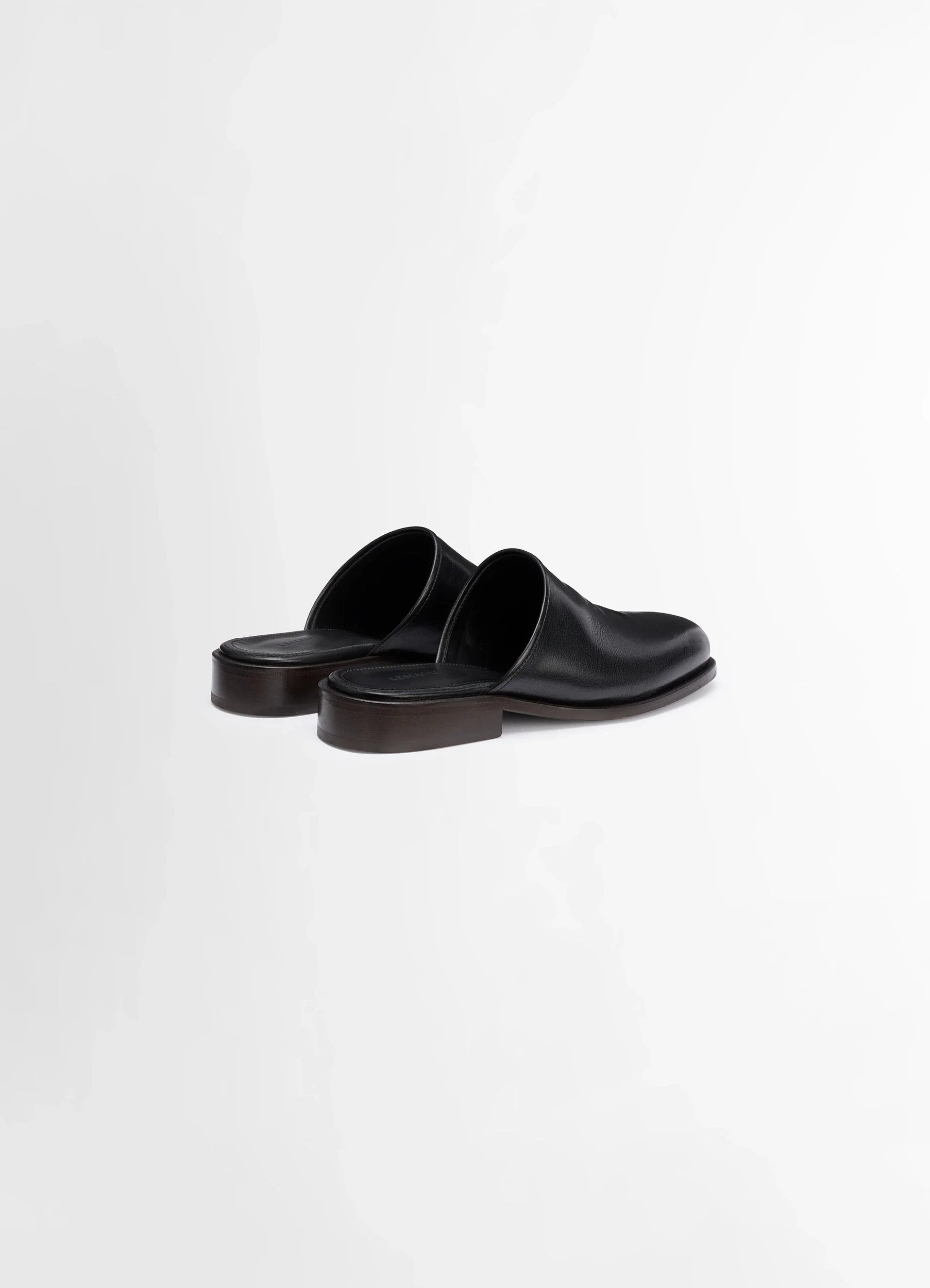 SQUARE MULE IN LEATHER - Image 5