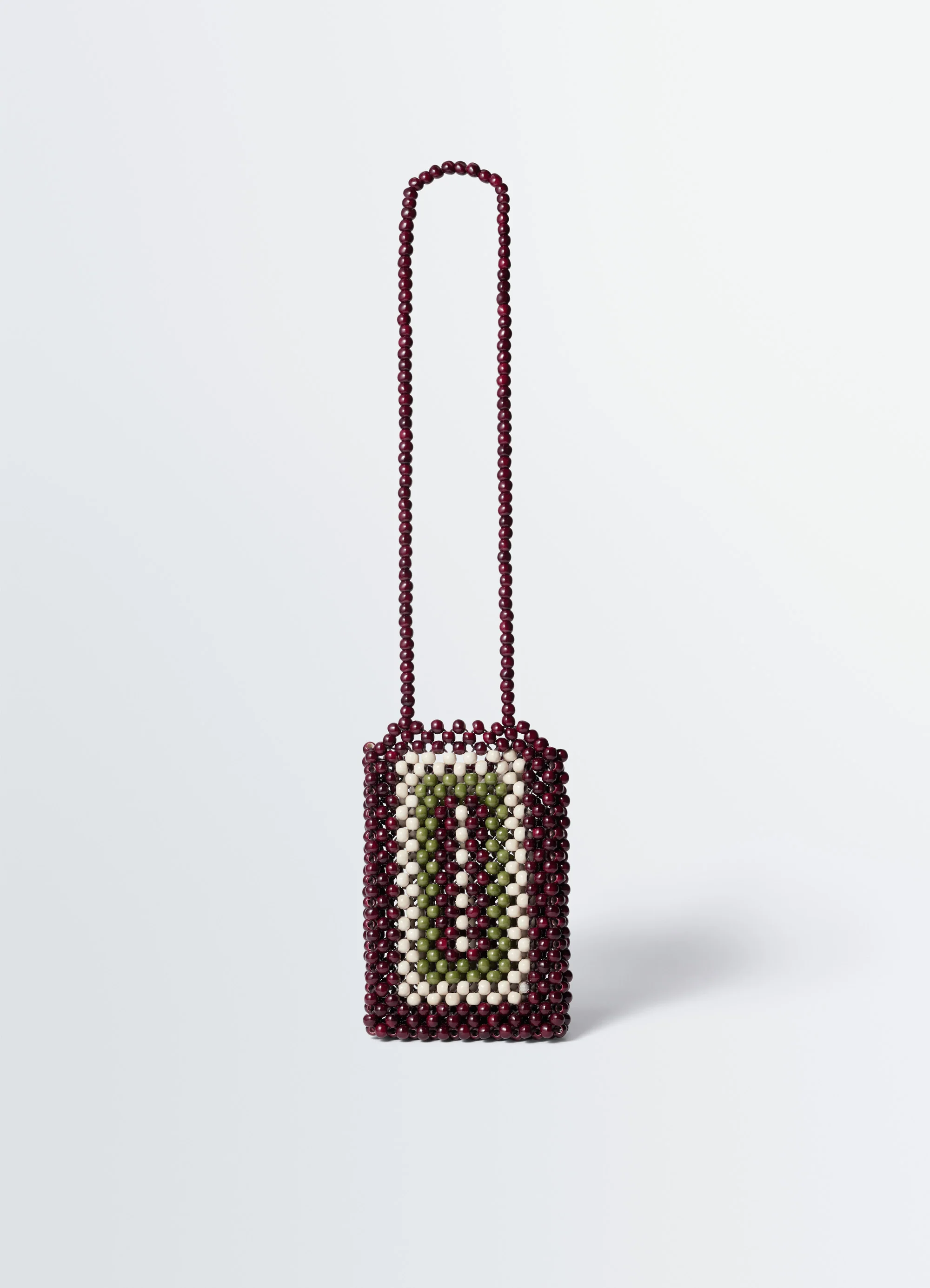 TAXI SMALL BAG IN PLEXIGLASS BEADS