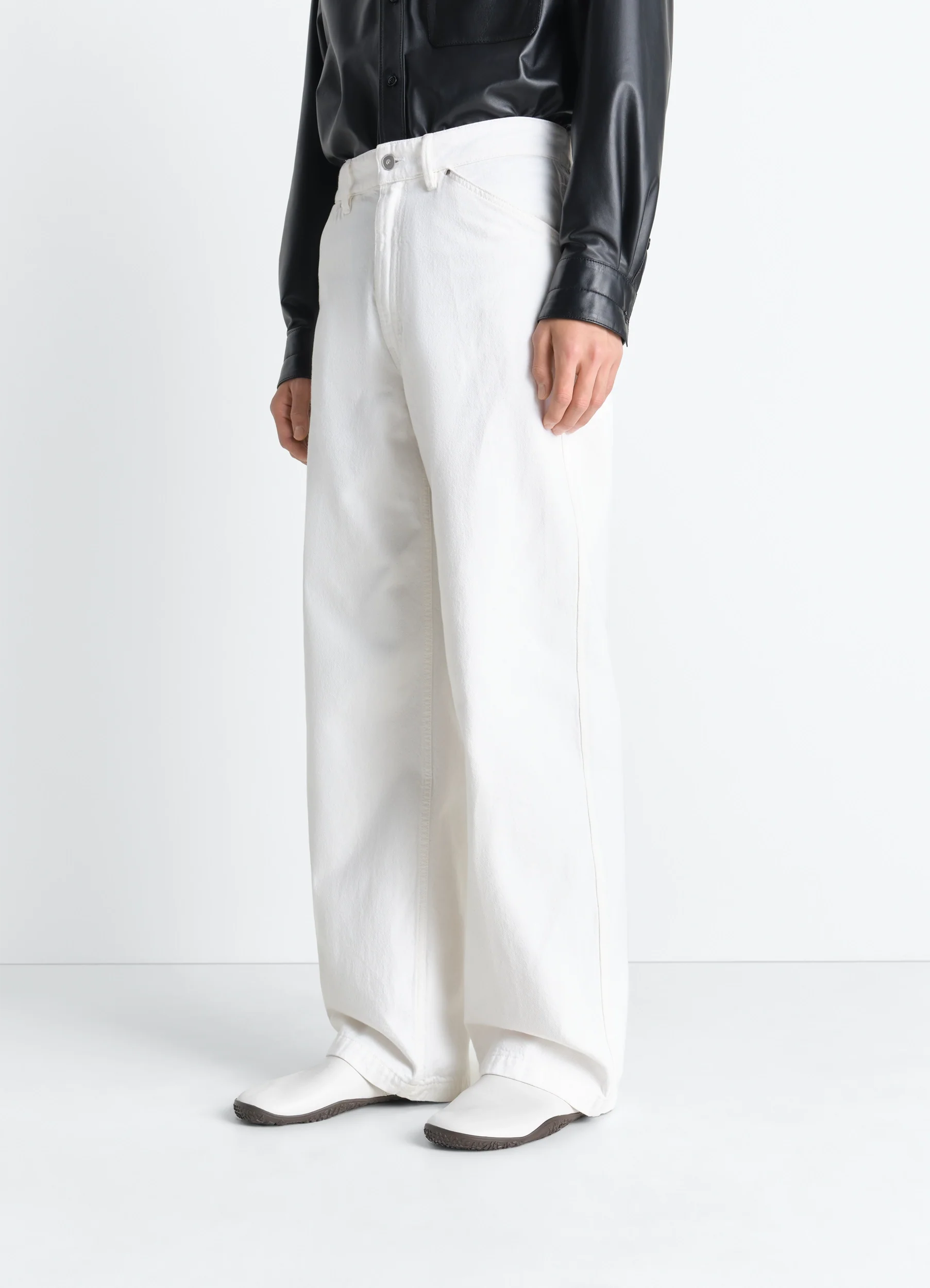 VIBRAM GLOVE SLIP ON IN LEATHER - Image 2